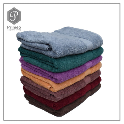 INFINITE by PRIMEO Bath Towel Premium Ring Spun Carded 100% Cotton 500gsm