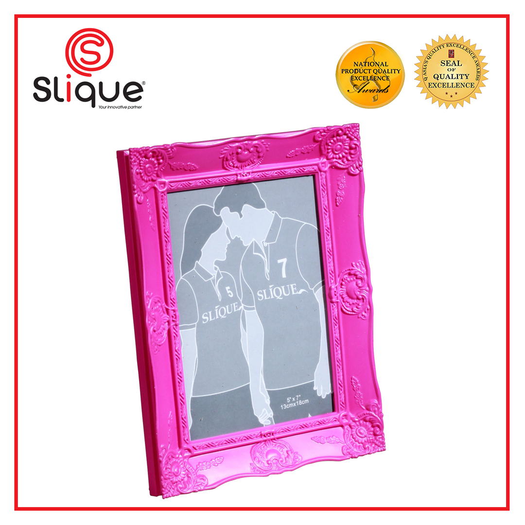 SLIQUE Premium Picture Frame 4x6 inches (Pink)