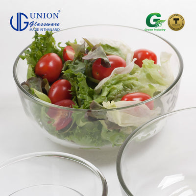 UNION GLASS Thailand Premium Clear Glass Bowl 515ml | 5.5oz | 5.5" Set of 6 Amazing Gift Idea For Any Occasion!