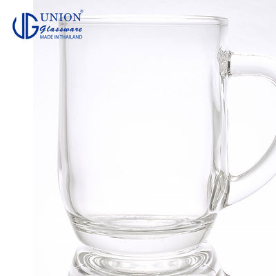 UNION GLASS Thailand Premium Clear Glass Mug 300ml Amazing Gift Idea For Any Occasion!