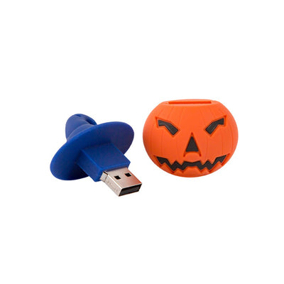 OSH Flash Drive 2GB Halloween Pumpkin w/ Witch hat USB