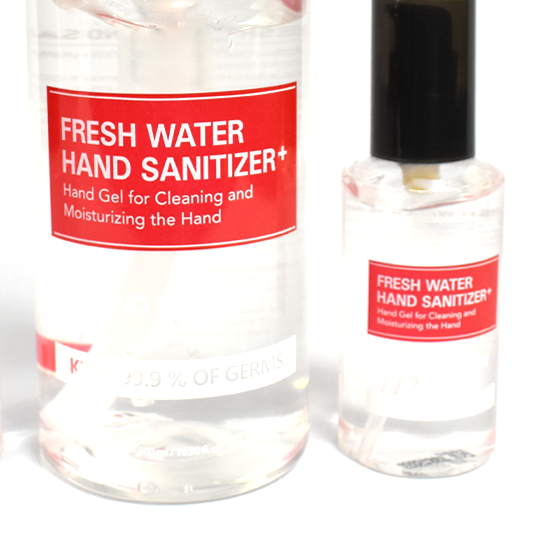 OSH Fresh Water Hand Sanitizer Set 500 mL Pump Bottle &amp; Free 100 mL Bottle